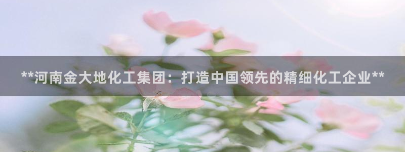 球盟会游戏几点玩合适：**河南金大地化工集团：打造中国领先的