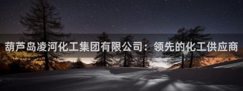 球盟会app最新地址在哪看：葫芦岛凌河化工集团有限公司：领先