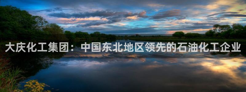 千亿球盟会：大庆化工集团：中国东北地区领先的石油化工企业