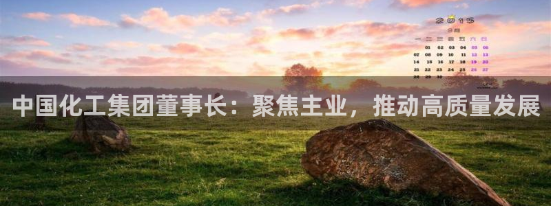 球盟会官方网站：中国化工集团董事长：聚焦主业，推动高质量发展