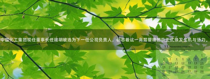 球盟会地址：中国化工集团现任董事长任建明被选为下一任公司负责