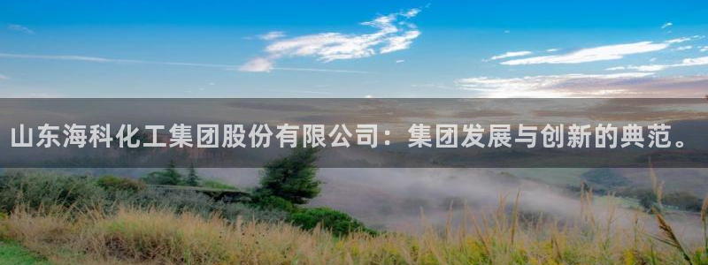 球盟会唯一：山东海科化工集团股份有限公司：集团发展与创新的典