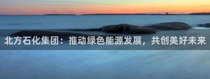 球盟会中国官方网站：北方石化集团：推动绿色能源发展，共创美好