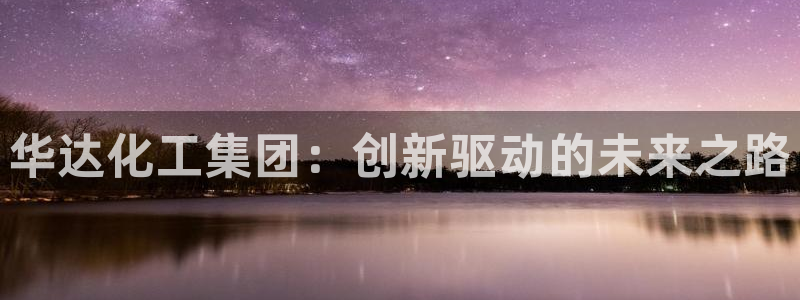 球盟会吧：华达化工集团：创新驱动的未来之路