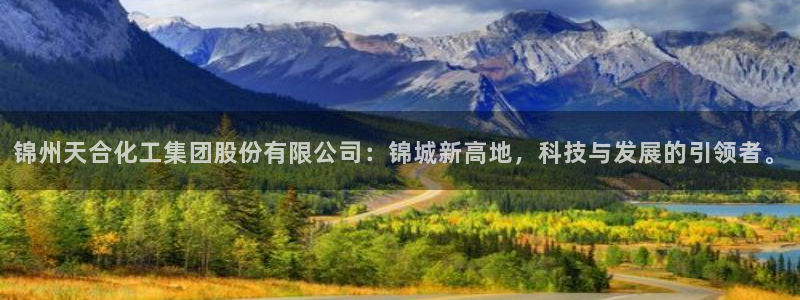 球盟会黑款吗：锦州天合化工集团股份有限公司：锦城新高地，科技