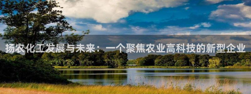 球盟会电子好下吗：扬农化工发展与未来：一个聚焦农业高科技的新