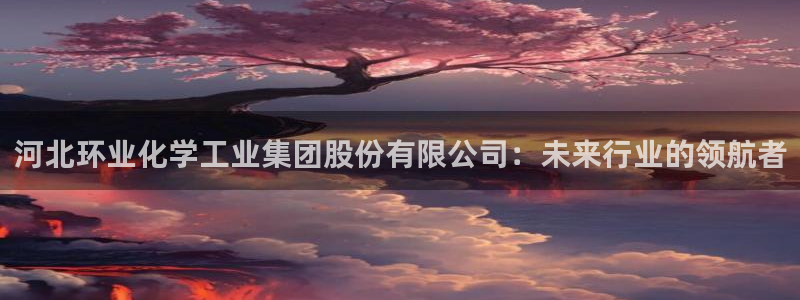 球盟会官方登录平台：河北环业化学工业集团股份有限公司：未来行