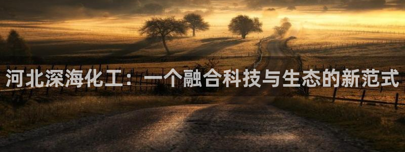 球盟会有限公司怎么样：河北深海化工：一个融合科技与生态的新范