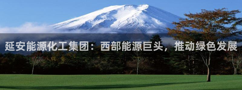 球盟会app手机登录：延安能源化工集团：西部能源巨头，推动绿